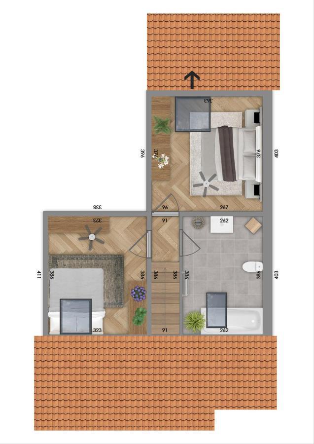 Neustadt-Aussicht - Grosse Wohnung Mit Balkon Dresden Luaran gambar